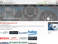 Tablet Screenshot of italservicesrl.com